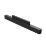 LED rasterarmatuur voor smalle rail 12W K3000 48V 196 mm Zwart – foto 4