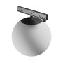 LED bolarmatuur voor smalle rail 7W K3000 48V Ø100 mm Zwart – foto 4