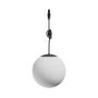 LED bolhanglamp voor smalle rail 7W K3000 48V Ø100 mm Zwart – foto 3