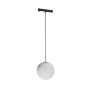 LED bolhanglamp voor smalle rail 7W K3000 48V Ø100 mm Zwart – foto 5