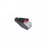 Vrouwelijke DC-stekker met snelconnector
