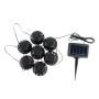 Solar LED lichtslinger met 7 lampionnen – warm wit 1800K, 4,8m, IP44 waterbestendig, oplaadbaar – foto 2