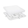 Plafonniere 26 x 26cm 18W 70L/w IP44 – foto 4