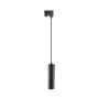 Hanglamp GU10 voor 3-fase rail Ø55 mm met 1 m kabel – Zwart