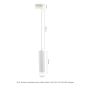 3-Fase Rail Hanglamp GU10 Zwart – foto 8