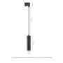 3-Fase Rail Hanglamp GU10 – zwart – foto 8