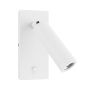 Wandlamp met schakelaar voor MR11 LED-lamp – Slank – Wit – foto 4