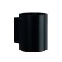 Wandlamp G9 – cilinder – zwart – IP20 – 101×81×100 mm – zonder lichtbron