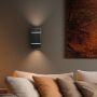 Wandlamp G9 – vierkant – zwart – IP20 – 80×150 mm – zonder lichtbron – foto 2