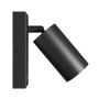 Wandlamp GU10 – rond – zwart – met schakelaar – IP20 – 55×100 mm – zonder lichtbron – foto 3
