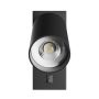 Wandlamp GU10 – rond – zwart – met schakelaar – IP20 – 55×100 mm – zonder lichtbron – foto 4
