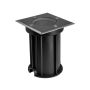 LED Grondspot GU10 Vierkant IP67 110x110x140mm Grijs – met doorlusbedrading